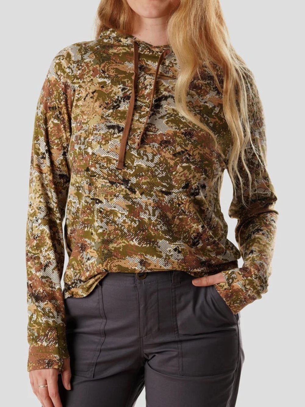NWT Duck Camp Women’s Original Bamboo Hoodie Longsleeve Shirt in Midland 2.0 S